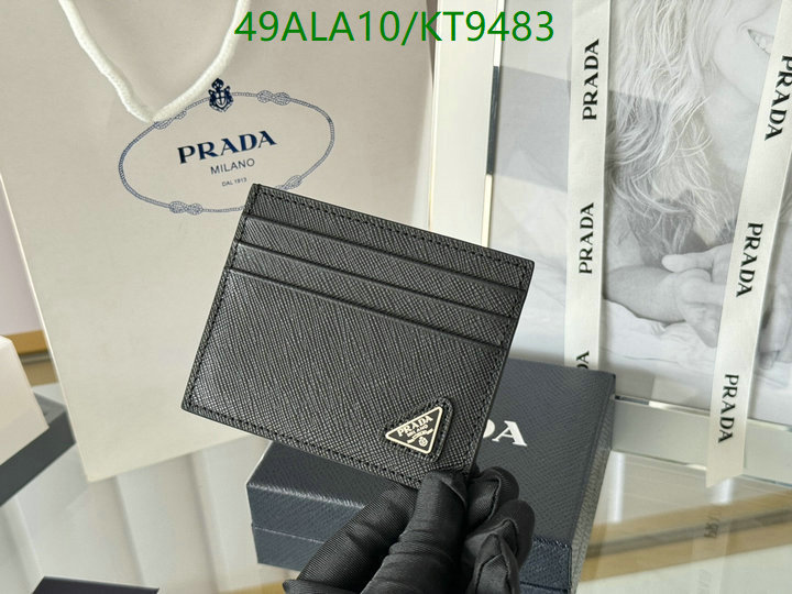 Prada-Wallet Mirror Quality Code: KT9483 $: 49USD