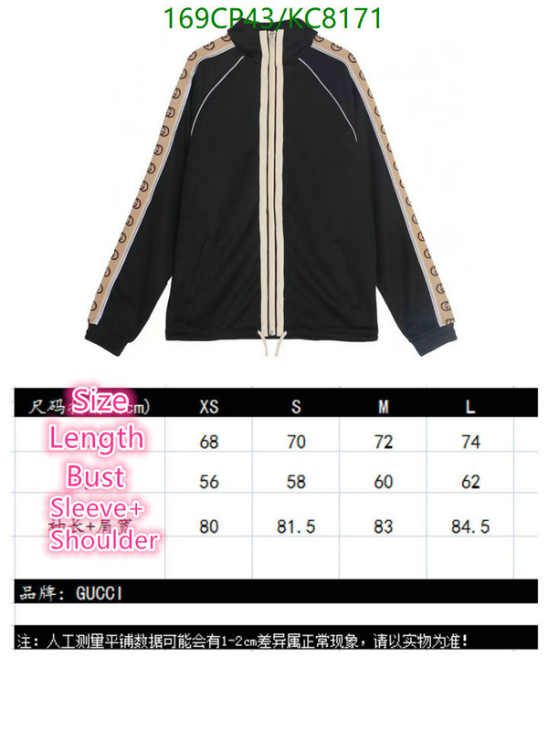 Gucci-Clothing Code: KC8171 $: 169USD