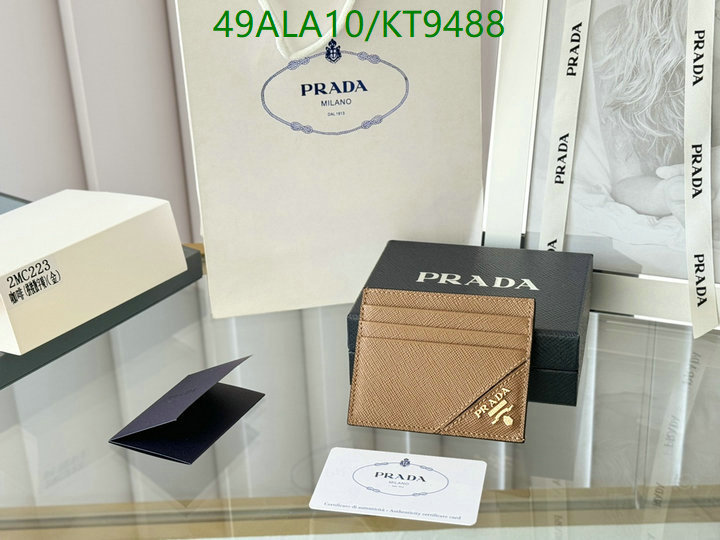 Prada-Wallet Mirror Quality Code: KT9488 $: 49USD