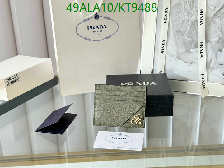 Prada-Wallet Mirror Quality Code: KT9488 $: 49USD