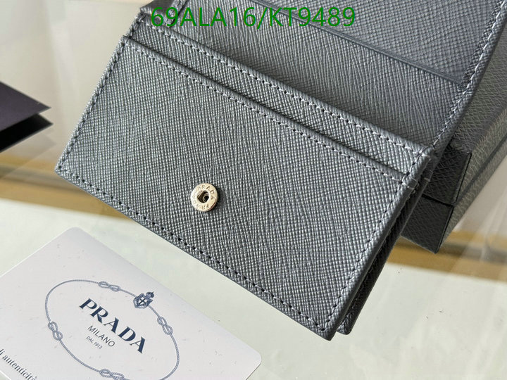 Prada-Wallet Mirror Quality Code: KT9489 $: 69USD