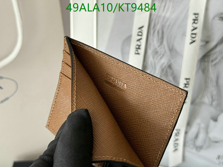 Prada-Wallet Mirror Quality Code: KT9484 $: 49USD