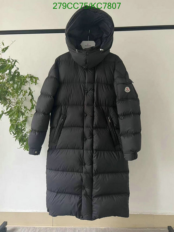 Moncler-Down jacket Men Code: KC7807 $: 279USD