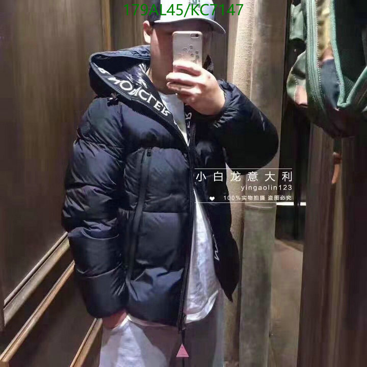 Moncler-Down jacket Men Code: KC7147 $: 179USD