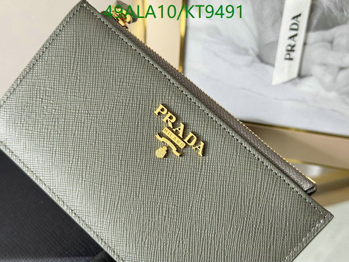 Prada-Wallet Mirror Quality Code: KT9491 $: 49USD