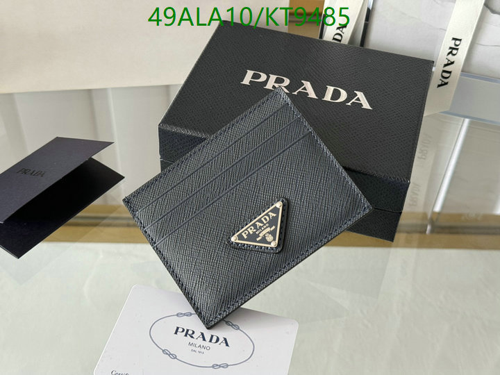 Prada-Wallet Mirror Quality Code: KT9485 $: 49USD