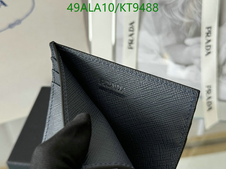 Prada-Wallet Mirror Quality Code: KT9488 $: 49USD