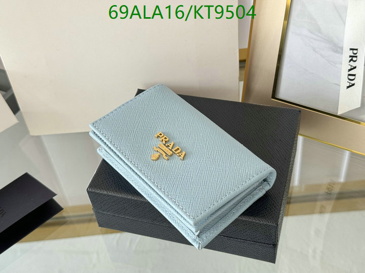 Prada-Wallet Mirror Quality Code: KT9504 $: 69USD