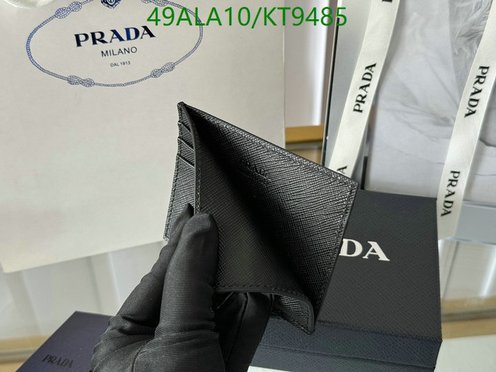 Prada-Wallet Mirror Quality Code: KT9485 $: 49USD