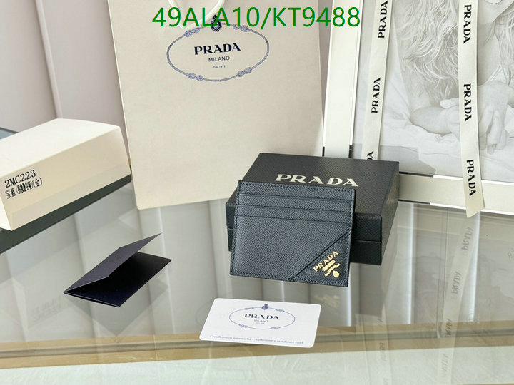 Prada-Wallet Mirror Quality Code: KT9488 $: 49USD