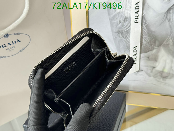 Prada-Wallet Mirror Quality Code: KT9496 $: 72USD