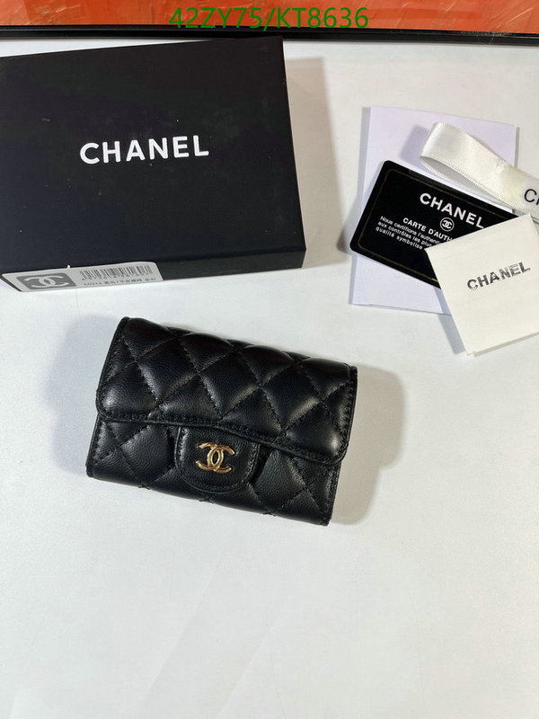 Chanel-Wallet(4A) Code: KT8636 $: 42USD