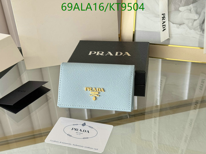 Prada-Wallet Mirror Quality Code: KT9504 $: 69USD