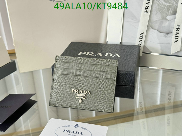 Prada-Wallet Mirror Quality Code: KT9484 $: 49USD