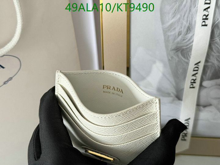 Prada-Wallet Mirror Quality Code: KT9490 $: 49USD