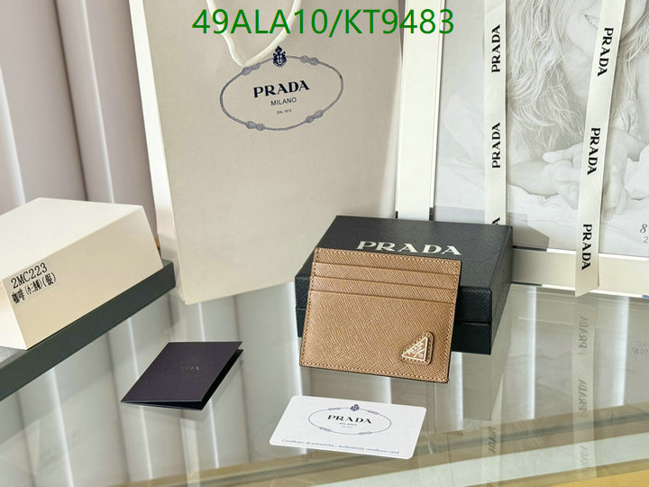 Prada-Wallet Mirror Quality Code: KT9483 $: 49USD