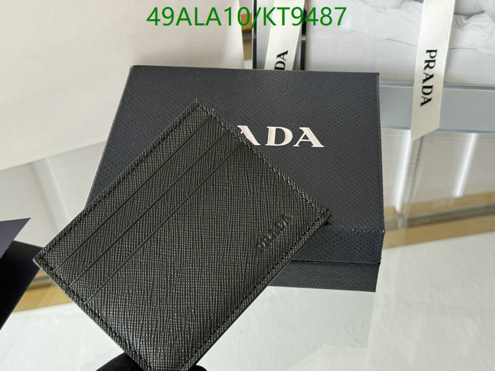 Prada-Wallet Mirror Quality Code: KT9487 $: 49USD