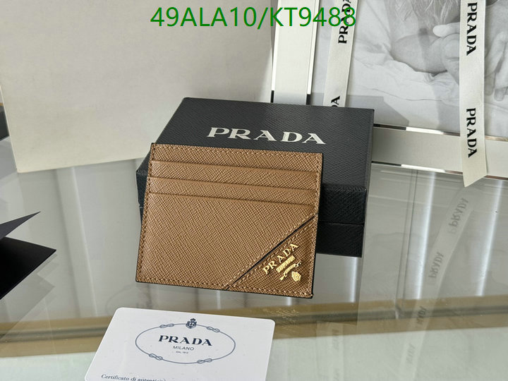 Prada-Wallet Mirror Quality Code: KT9488 $: 49USD