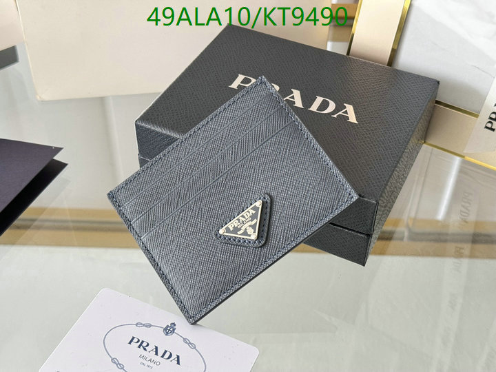 Prada-Wallet Mirror Quality Code: KT9490 $: 49USD