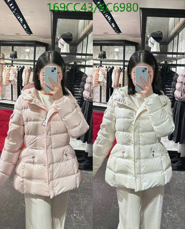 Moncler-Down jacket Women Code: KC6980 $: 169USD