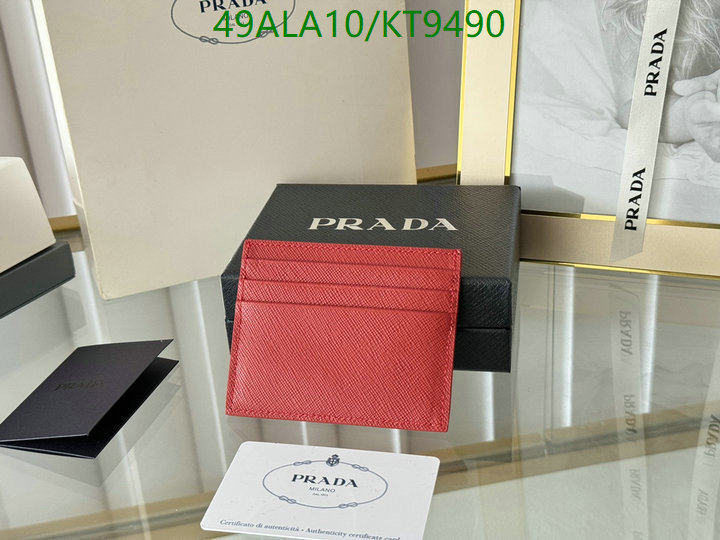 Prada-Wallet Mirror Quality Code: KT9490 $: 49USD