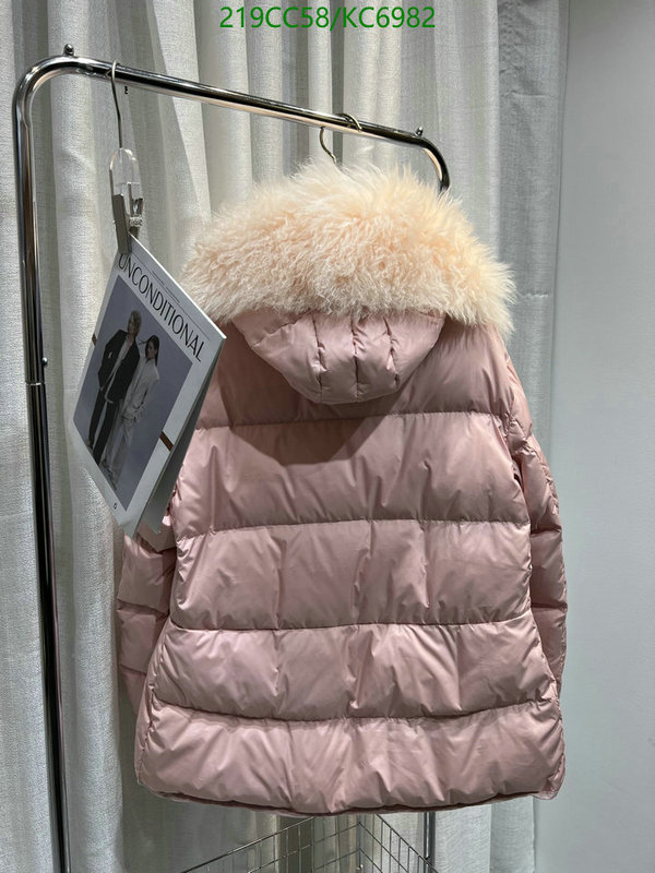 Moncler-Down jacket Women Code: KC6982 $: 219USD