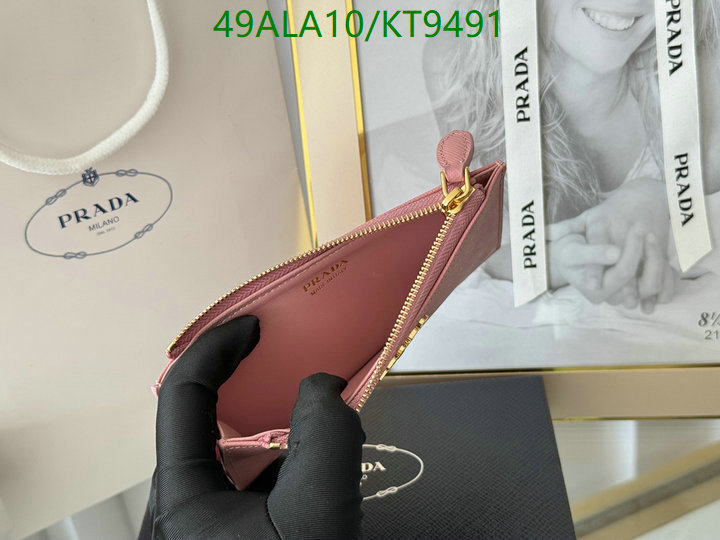 Prada-Wallet Mirror Quality Code: KT9491 $: 49USD