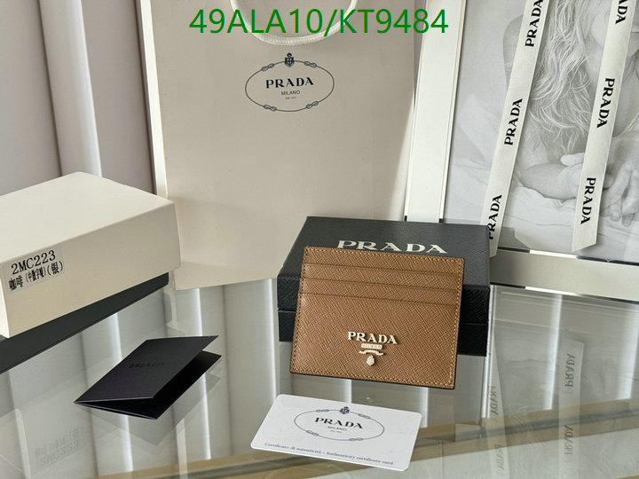 Prada-Wallet Mirror Quality Code: KT9484 $: 49USD