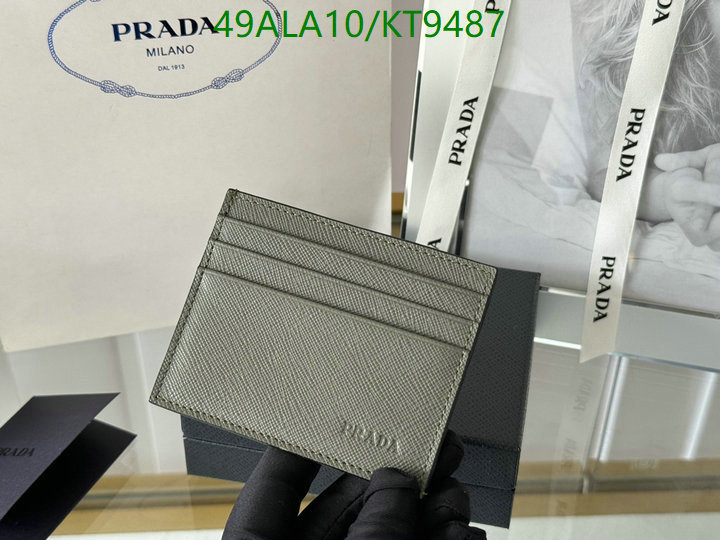 Prada-Wallet Mirror Quality Code: KT9487 $: 49USD