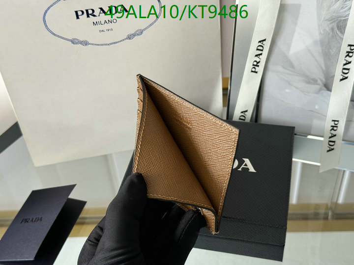 Prada-Wallet Mirror Quality Code: KT9486 $: 49USD