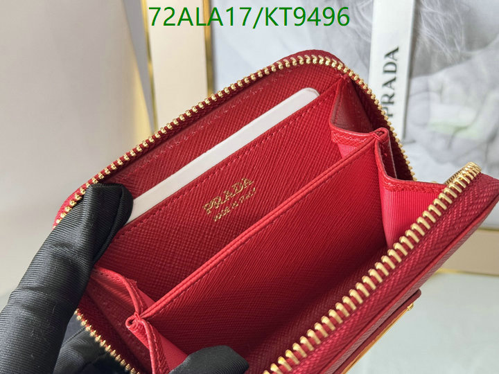 Prada-Wallet Mirror Quality Code: KT9496 $: 72USD