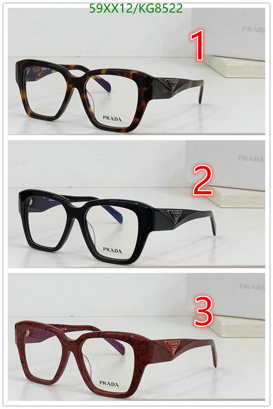 Prada-Glasses Code: KG8522 $: 59USD