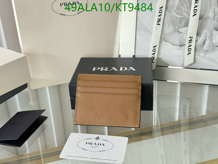 Prada-Wallet Mirror Quality Code: KT9484 $: 49USD