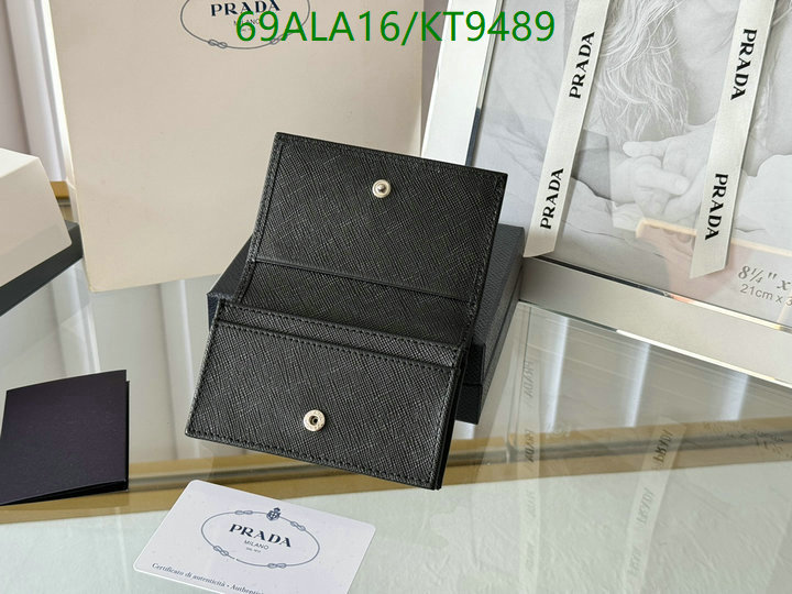 Prada-Wallet Mirror Quality Code: KT9489 $: 69USD