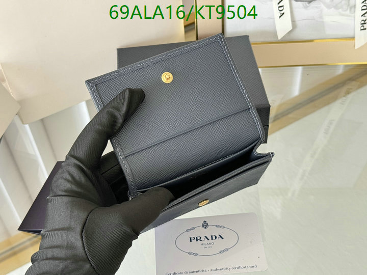 Prada-Wallet Mirror Quality Code: KT9504 $: 69USD