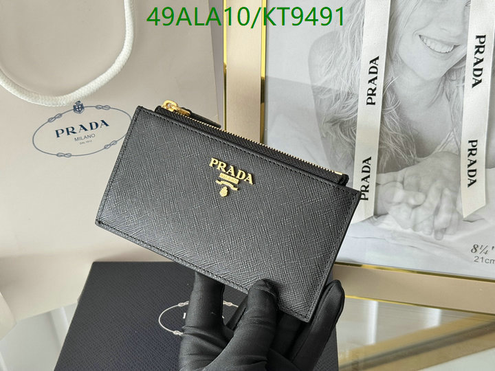 Prada-Wallet Mirror Quality Code: KT9491 $: 49USD