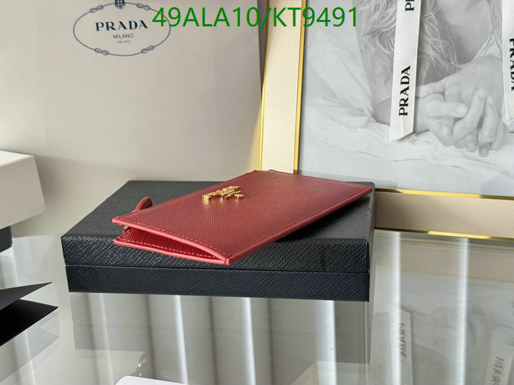 Prada-Wallet Mirror Quality Code: KT9491 $: 49USD