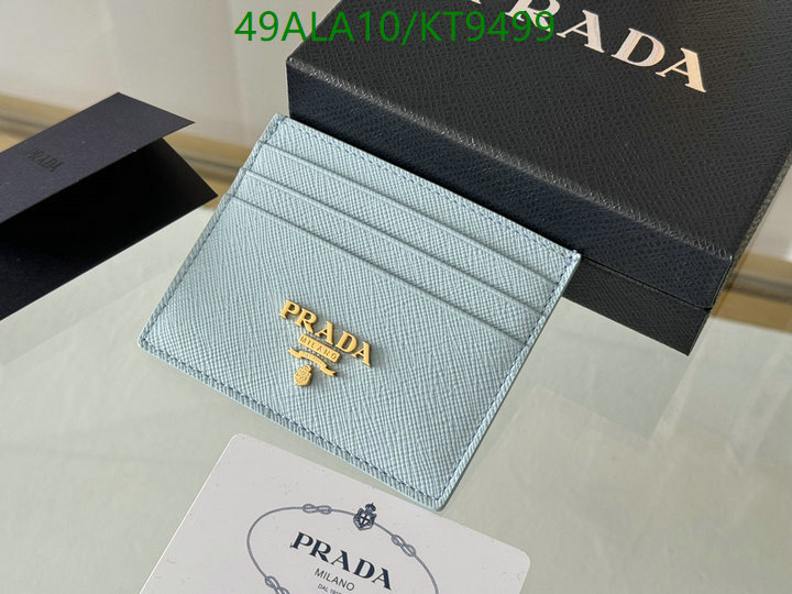 Prada-Wallet Mirror Quality Code: KT9499 $: 49USD