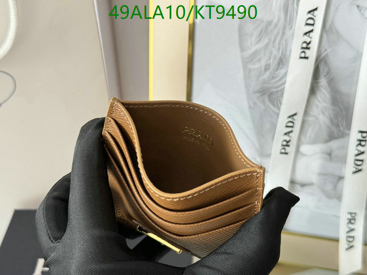 Prada-Wallet Mirror Quality Code: KT9490 $: 49USD