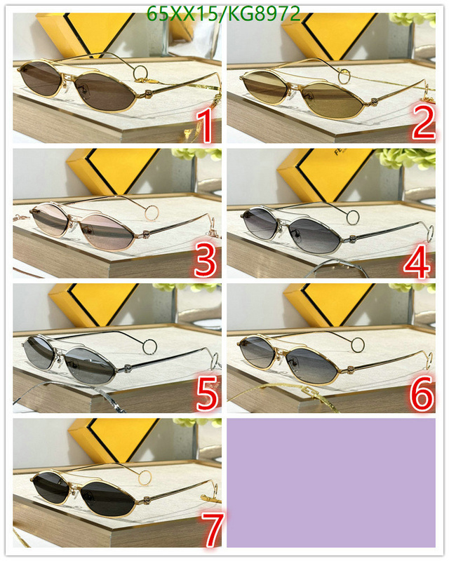 Fendi-Glasses Code: KG8972 $: 65USD