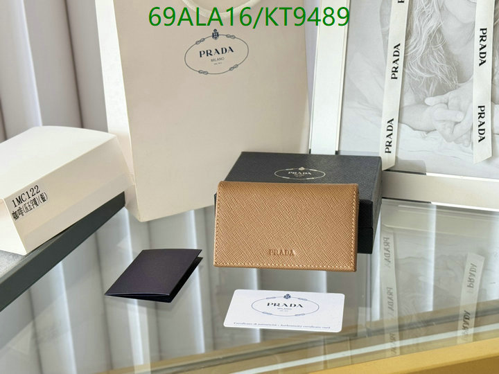 Prada-Wallet Mirror Quality Code: KT9489 $: 69USD