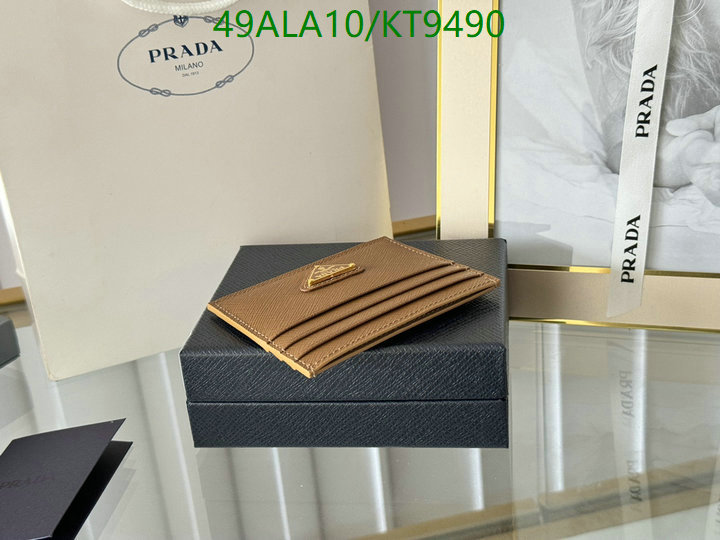 Prada-Wallet Mirror Quality Code: KT9490 $: 49USD