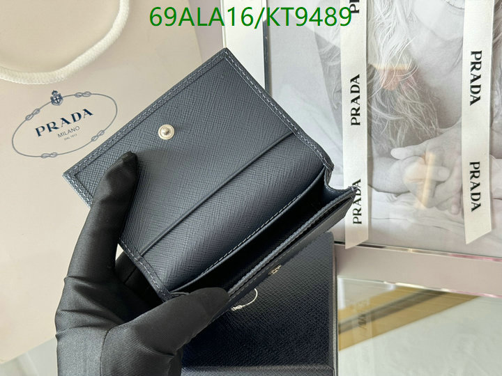 Prada-Wallet Mirror Quality Code: KT9489 $: 69USD