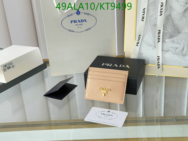 Prada-Wallet Mirror Quality Code: KT9499 $: 49USD