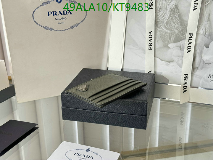 Prada-Wallet Mirror Quality Code: KT9483 $: 49USD