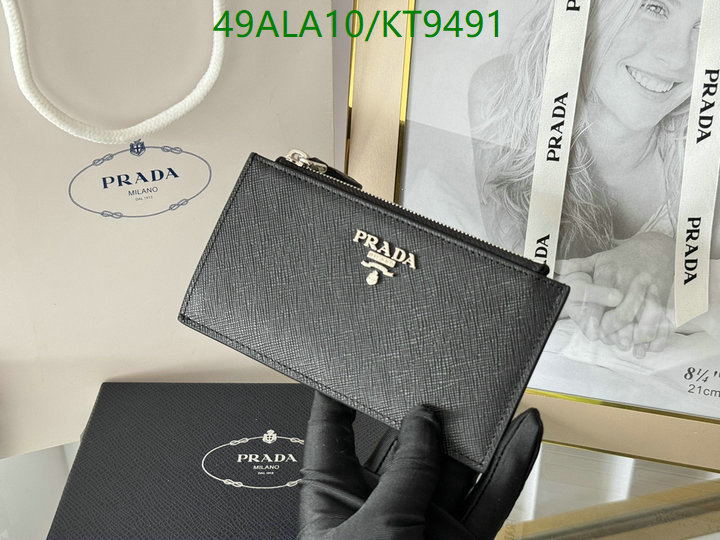 Prada-Wallet Mirror Quality Code: KT9491 $: 49USD