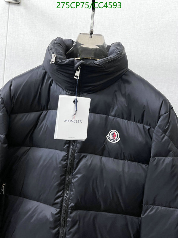 Moncler-Down jacket Men Code: CC4593 $: 275USD