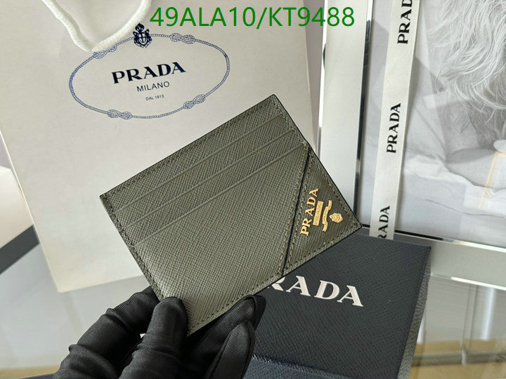 Prada-Wallet Mirror Quality Code: KT9488 $: 49USD