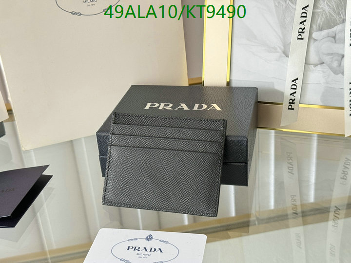 Prada-Wallet Mirror Quality Code: KT9490 $: 49USD