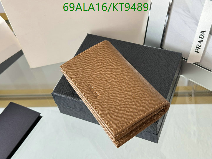 Prada-Wallet Mirror Quality Code: KT9489 $: 69USD